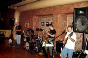 The band doing their thing